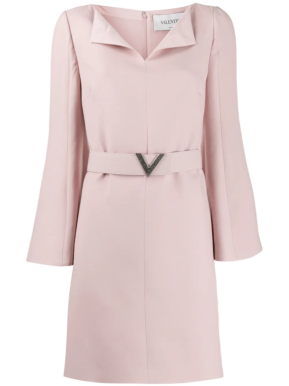 

Платье с поясом VALENTINO GARAVANI, розовый