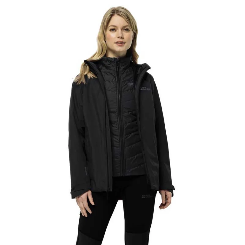

Куртка Jack Wolfskin Glaabach 3In1, черный