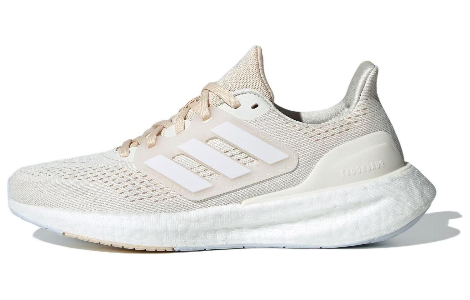 

Кроссовки adidas Pureboost 23 Ivory Zero Metalic Halo Blue Women's, белый/серый