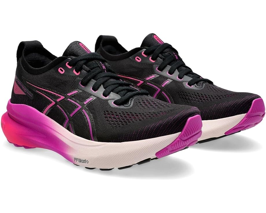 

Кроссовки ASICS GEL-Kayano 31, цвет Black/Bold Magenta