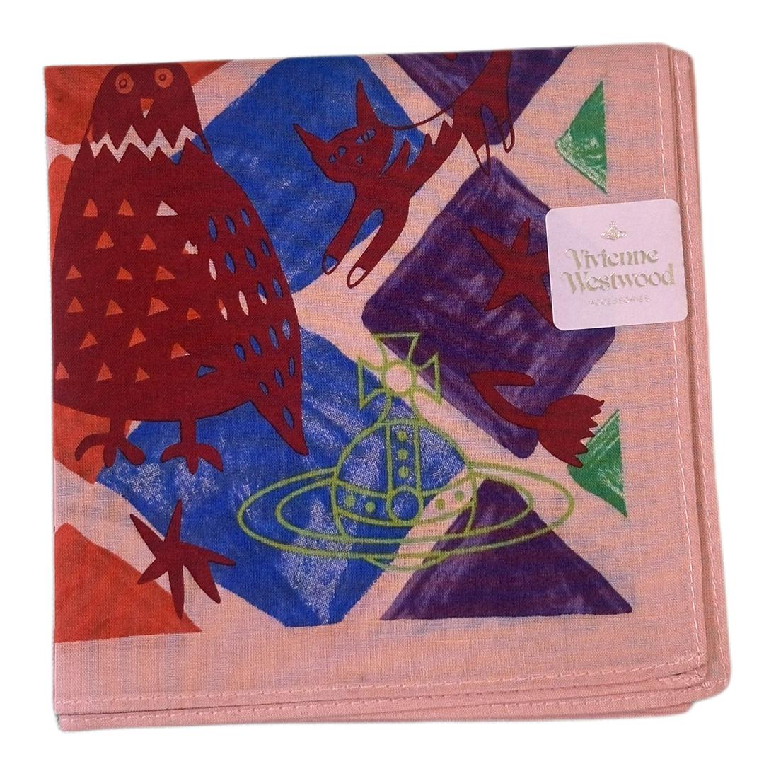 

Vivienne Westwood Шелковый шарф унисекс розовый, Pink