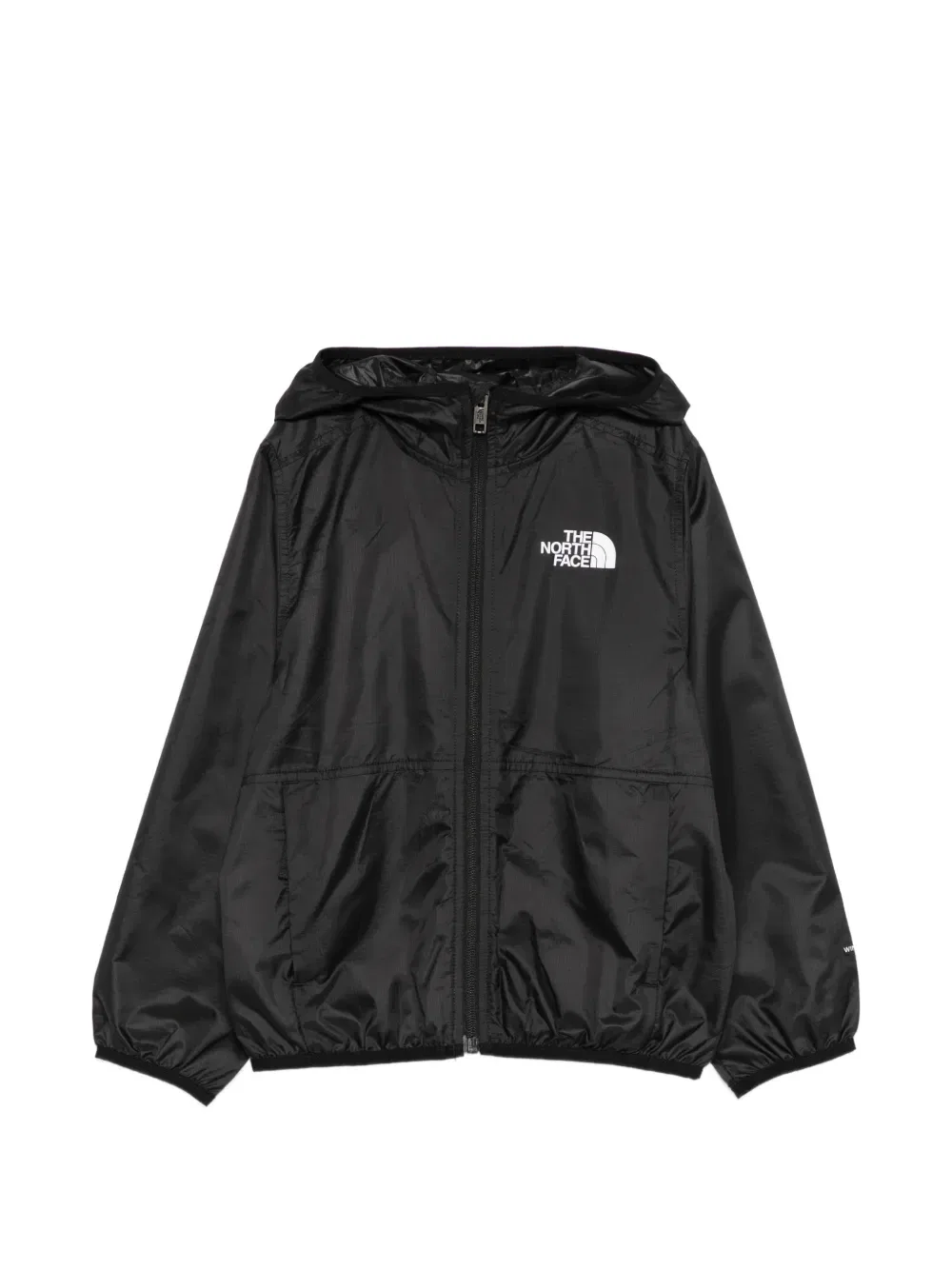 Куртка Cyclone с капюшоном и застежкой-молнией The North Face Kids, черный