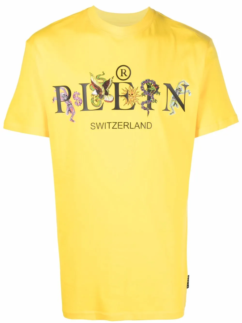 

Футболка с логотипом Philipp Plein, желтый