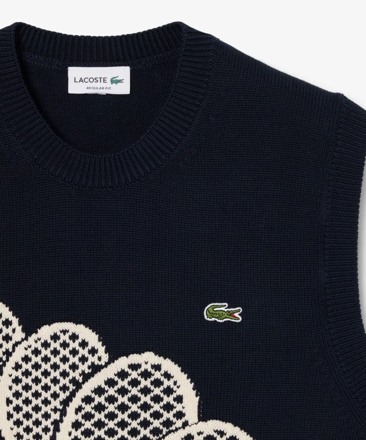 Жилет Lacoste Теннисная Ракетка, Черный — фото 2
