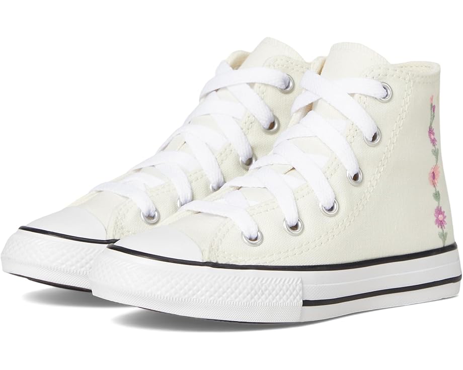 

Кроссовки Converse Kids Chuck Taylor All Star Florals, цвет Egret/Light Jellyfish Jitter