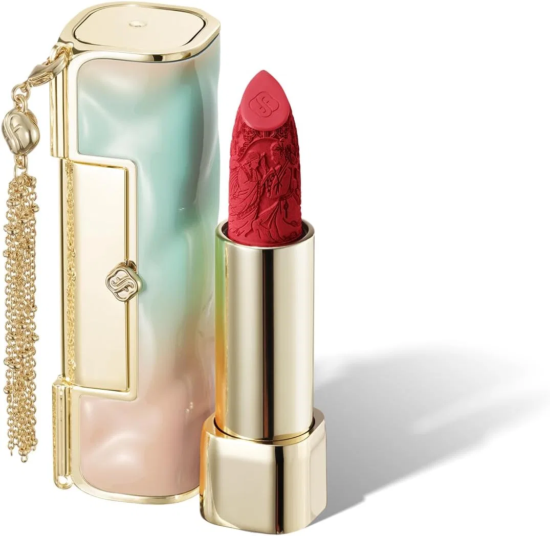 Губная помада скульптурная FLORASIS Ceramic Lipstick C7799 Caberneveau