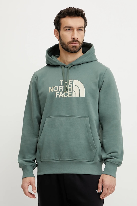 

Толстовка Drew Peak The North Face, зеленый