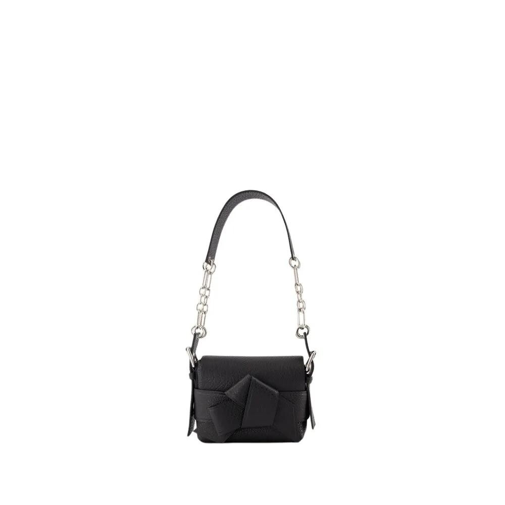 

Сумка через плечо musubi кожа Acne Studios, черный