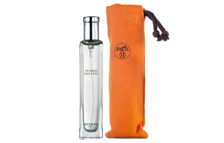 HERMES Набор пробников туалетной воды Roof Garden Eau De Toilette Sample Set, аромат Apple Green Grass, 7,5 мл/15 мл — фото 2