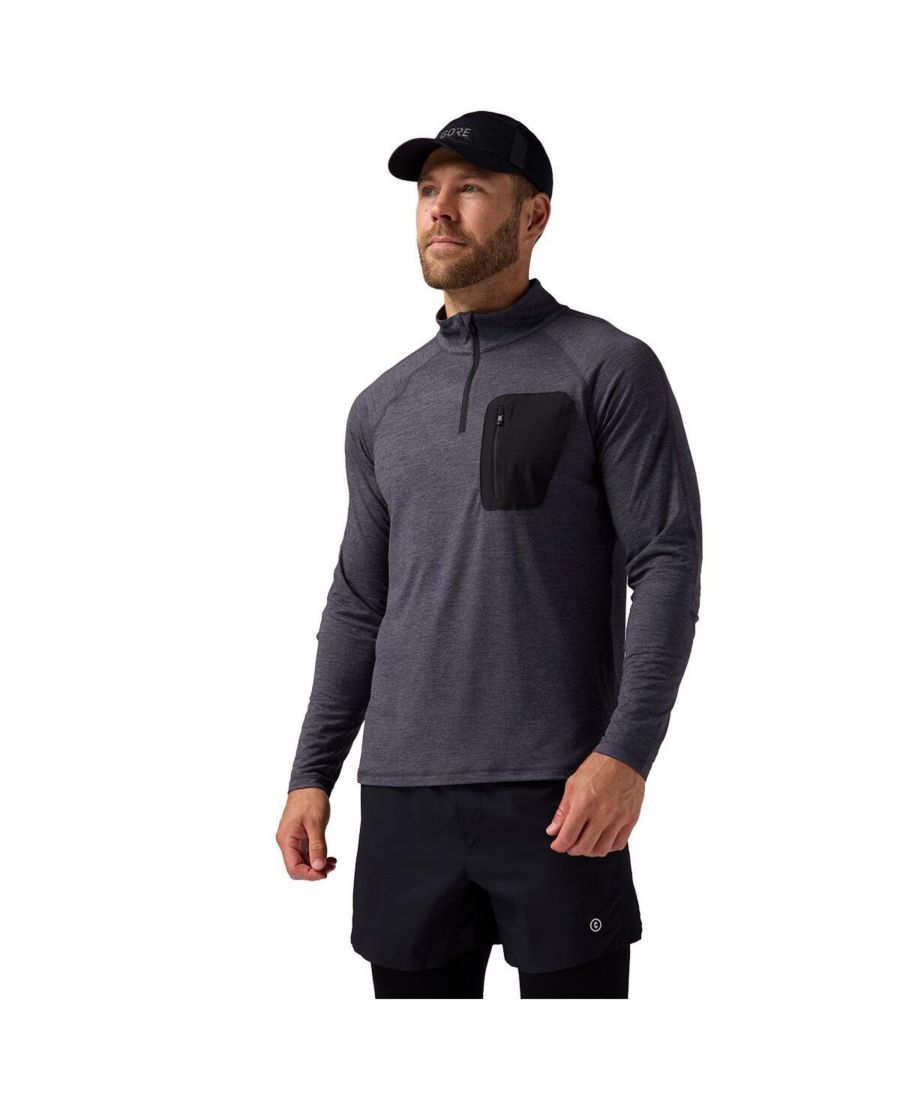 

Мужская спортивная рубашка Destination с застежкой-молнией на четверть длины и длинным рукавом Backcountry, Turbulence