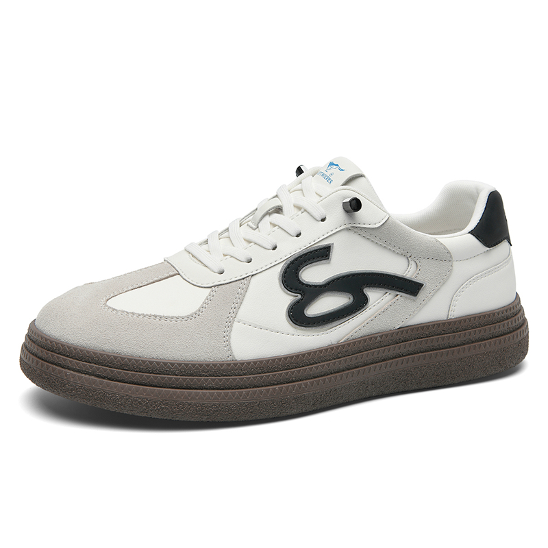 SEPTWOLVES Низкие немецкие армейские кеды мужские хаки, цвет Khaki (Standard Leather Shoe Size) — фото 3