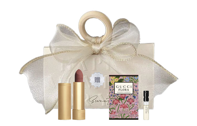 

Набор косметики Angel Shopping Bag стойкая увлажняющая помада+пробники духов GUCCI