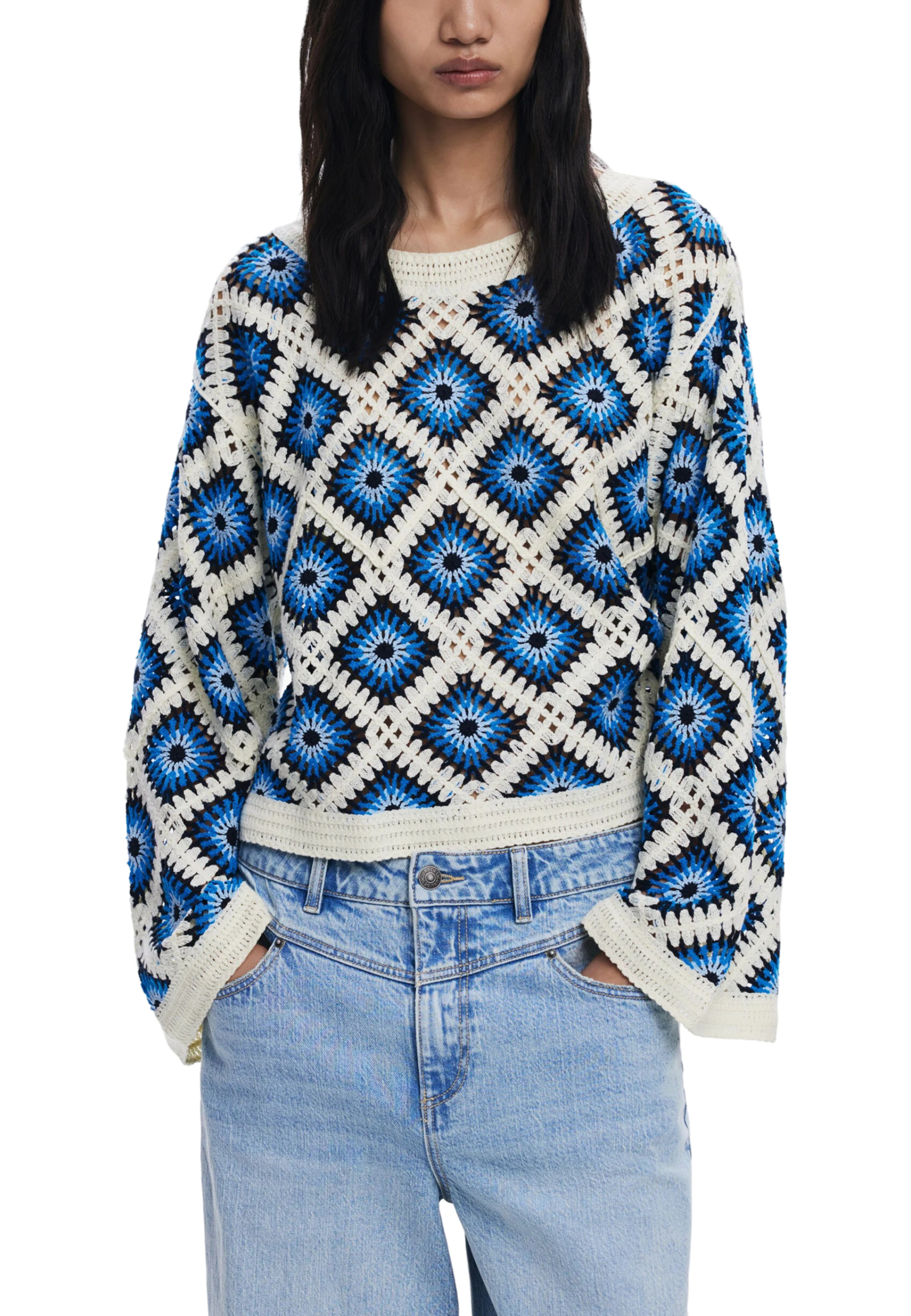 

Свитер Desigual, белый