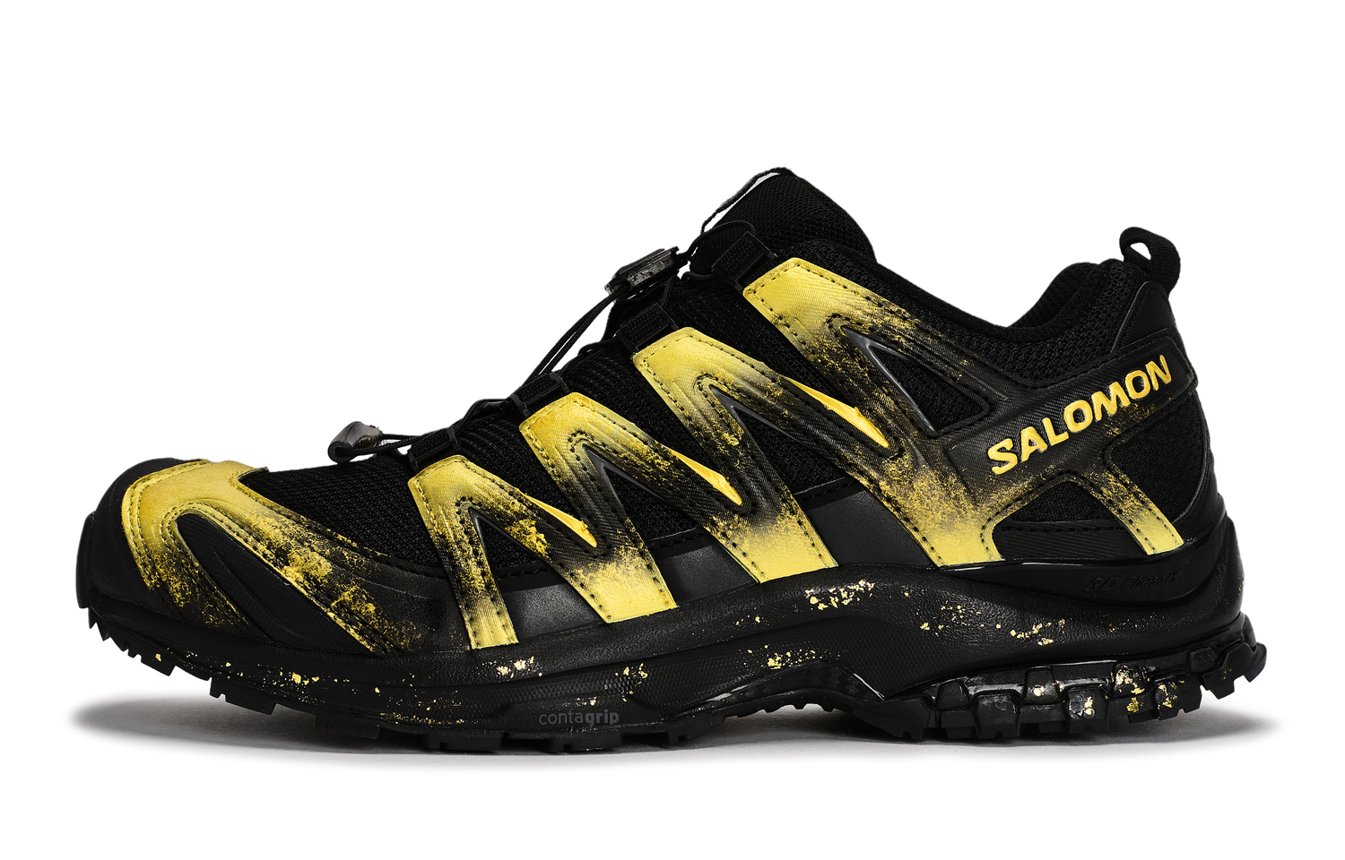 

SALOMON Кроссовки для бега XA PRO 3D LA YAUTE низкие, устойчивые к истиранию, unisex, Black Gold