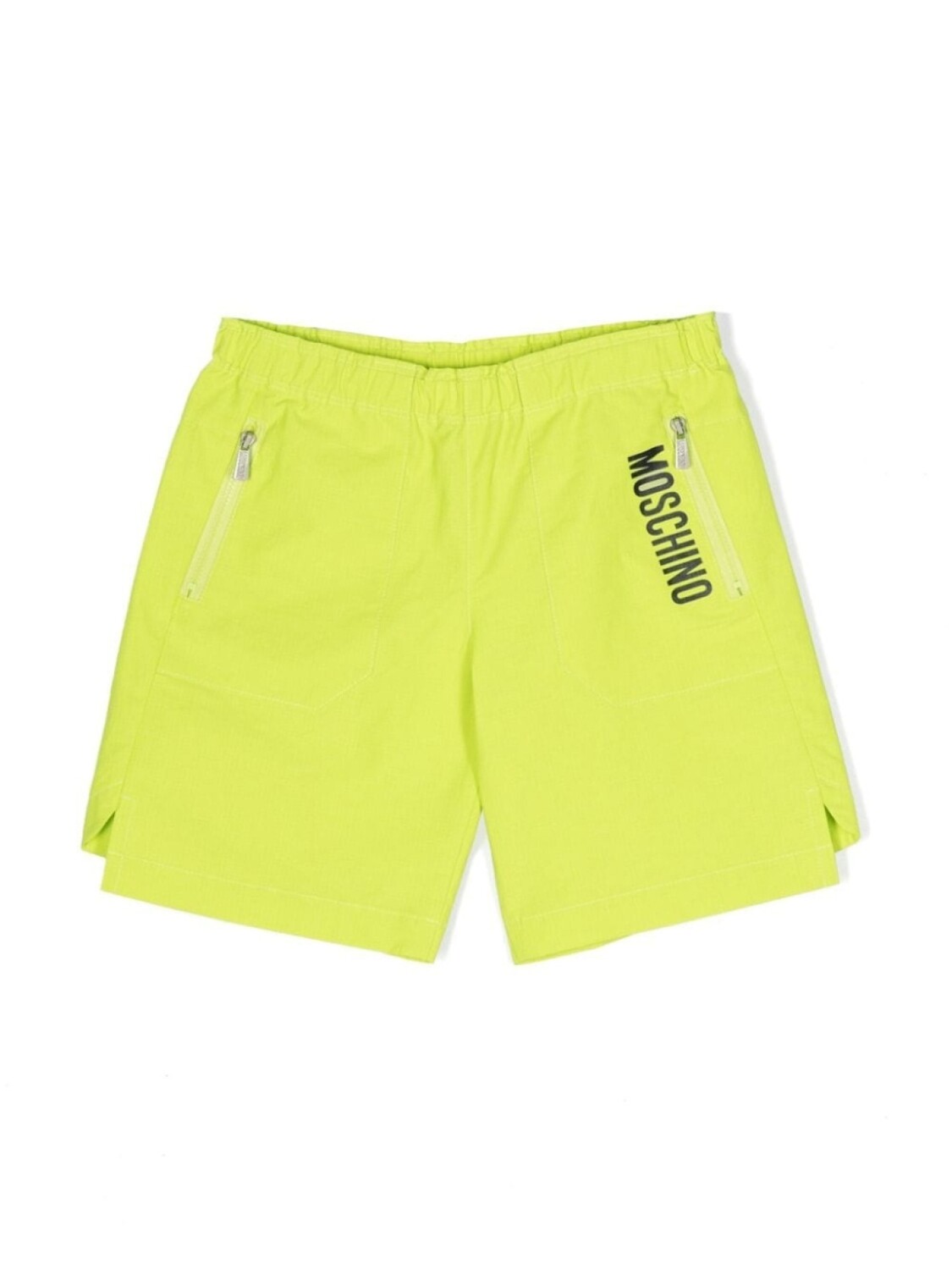 

Moschino Kids шорты с эластичным поясом и логотипом, зеленый