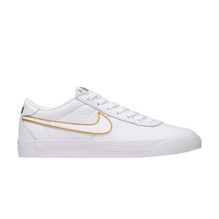 

Кеды Nike Bruin Zoom Premium SE SB 'White Metallic Gold', белый