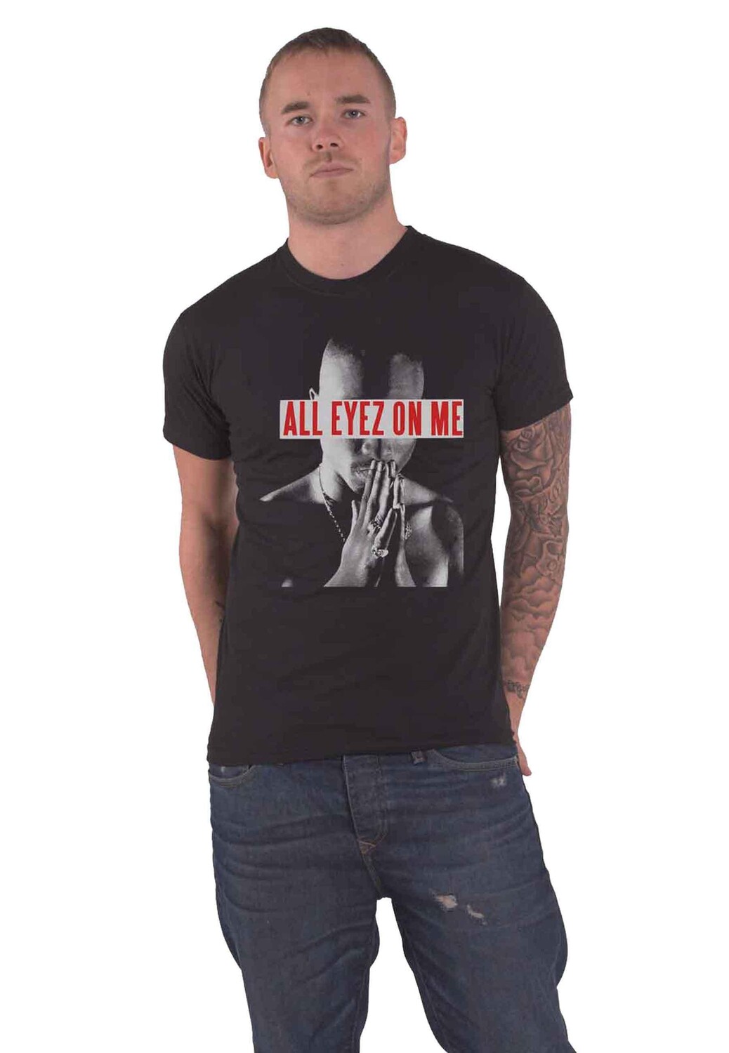 

Футболка All Eyez On Me Tupac, черный