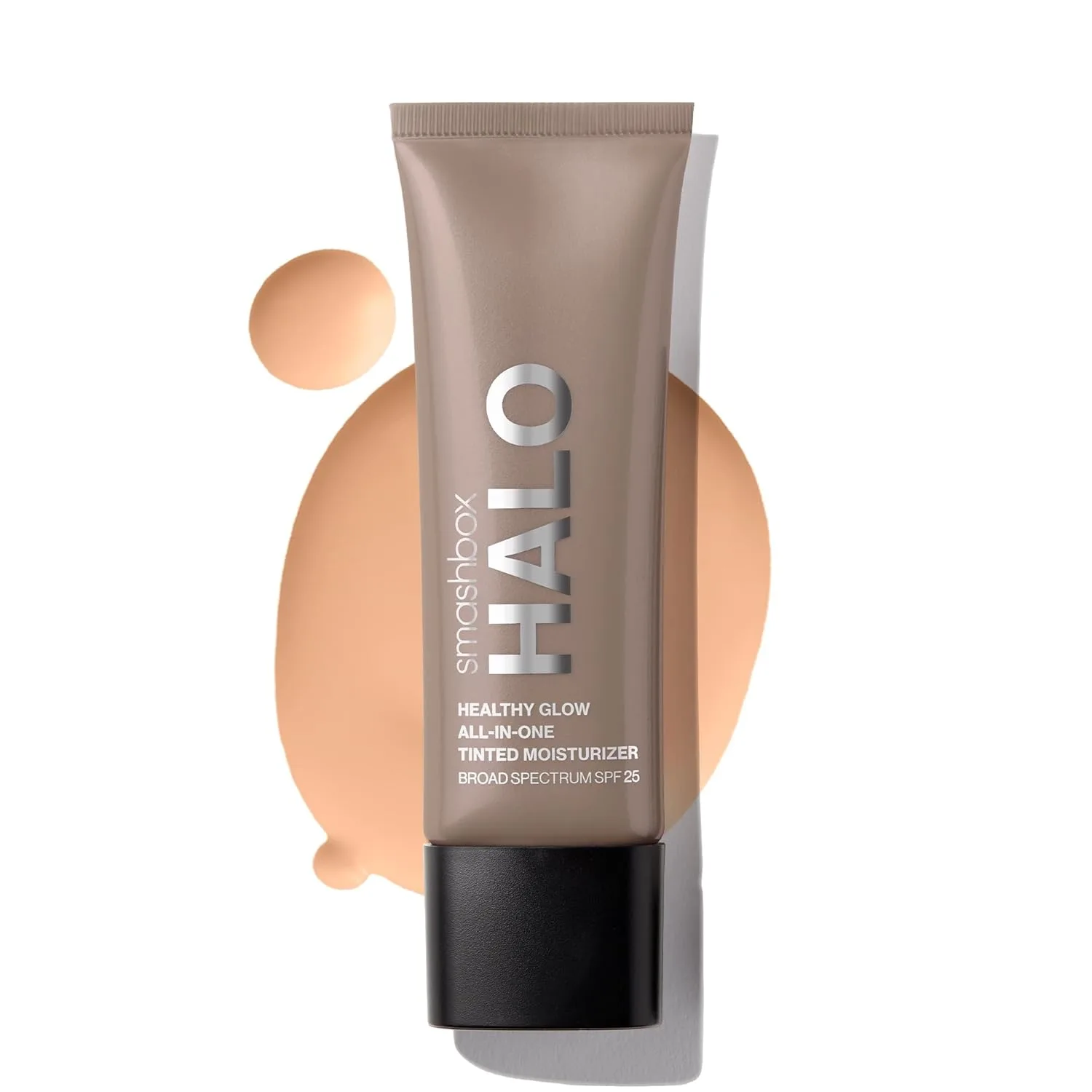 Увлажняющий тонирующий крем Smashbox Halo Healthy Glow All-In-One с SPF 25 | Увлажняющий, стойкий тонирующий крем с SPF | Гиалуроновая кислота, 05-Light Neutral (with neutral undertone)