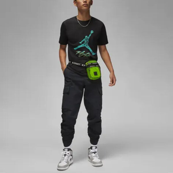 Футболка Air Jordan Minimalistic Large Casual Short Sleeve T-Shirt Men's Black, черный — фото 3
