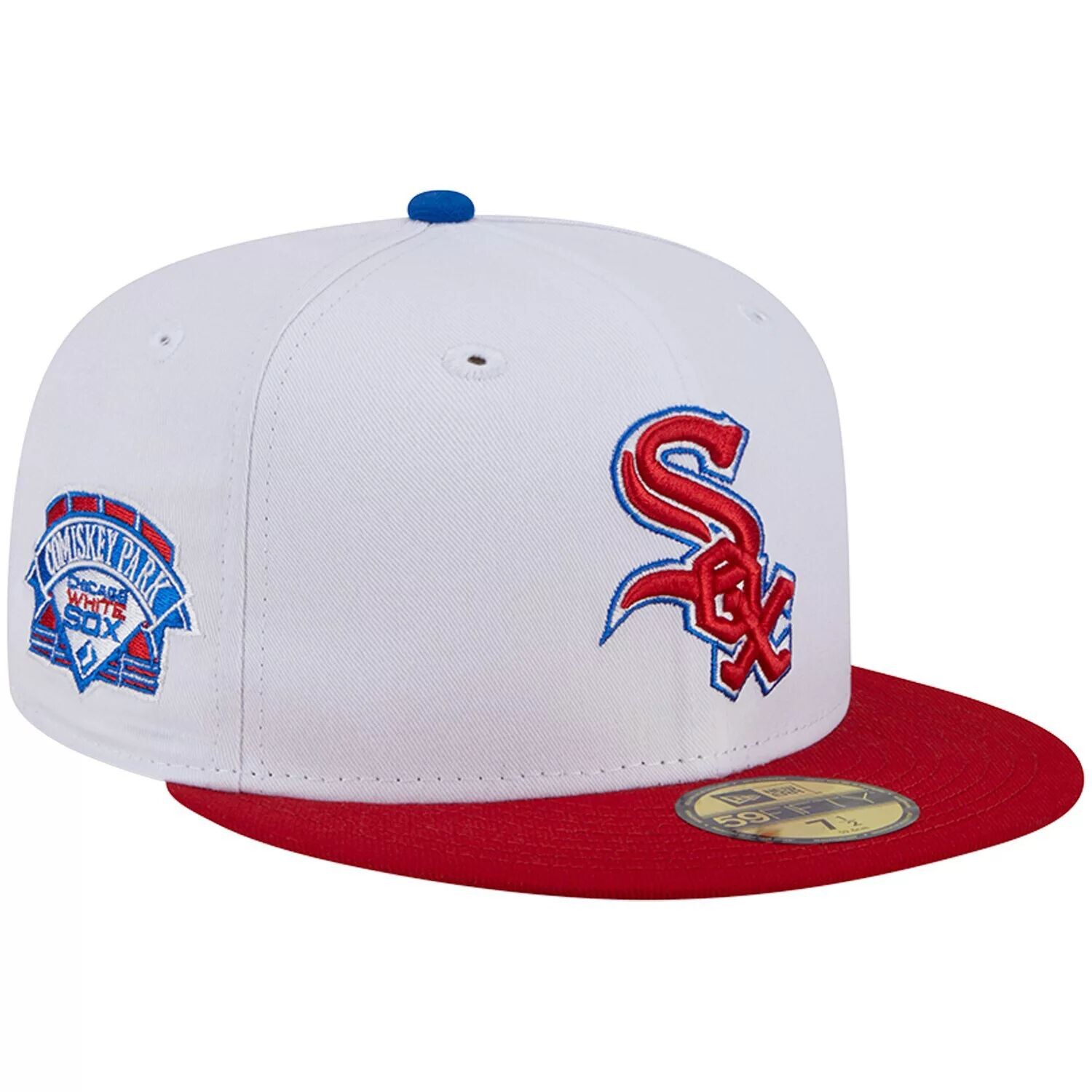 

Мужская кепка New Era белая/красная Chicago White Sox Undervisor 59FIFTY