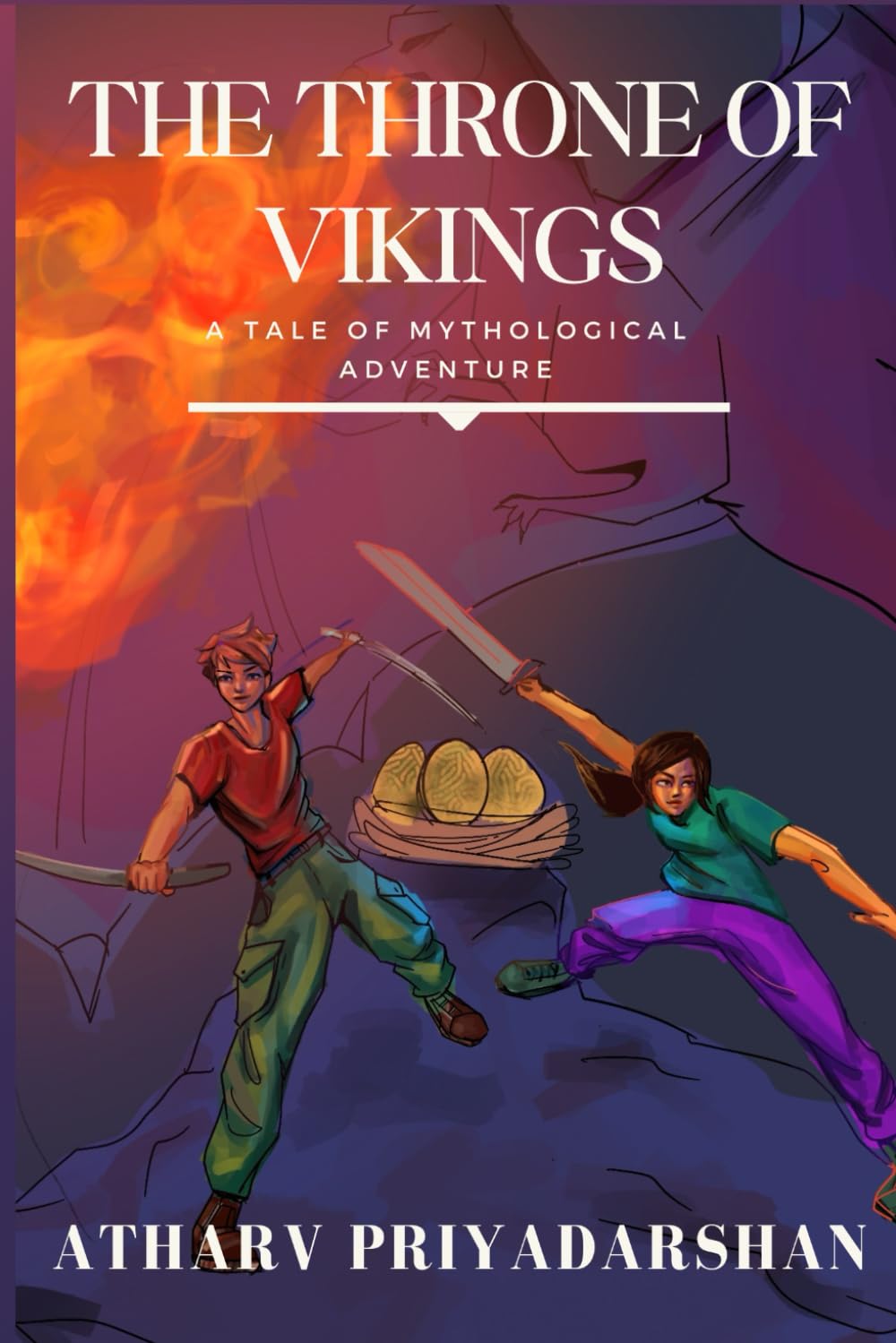 

The Throne of Vikings: A tale of Mythological Adventure (Independently published)