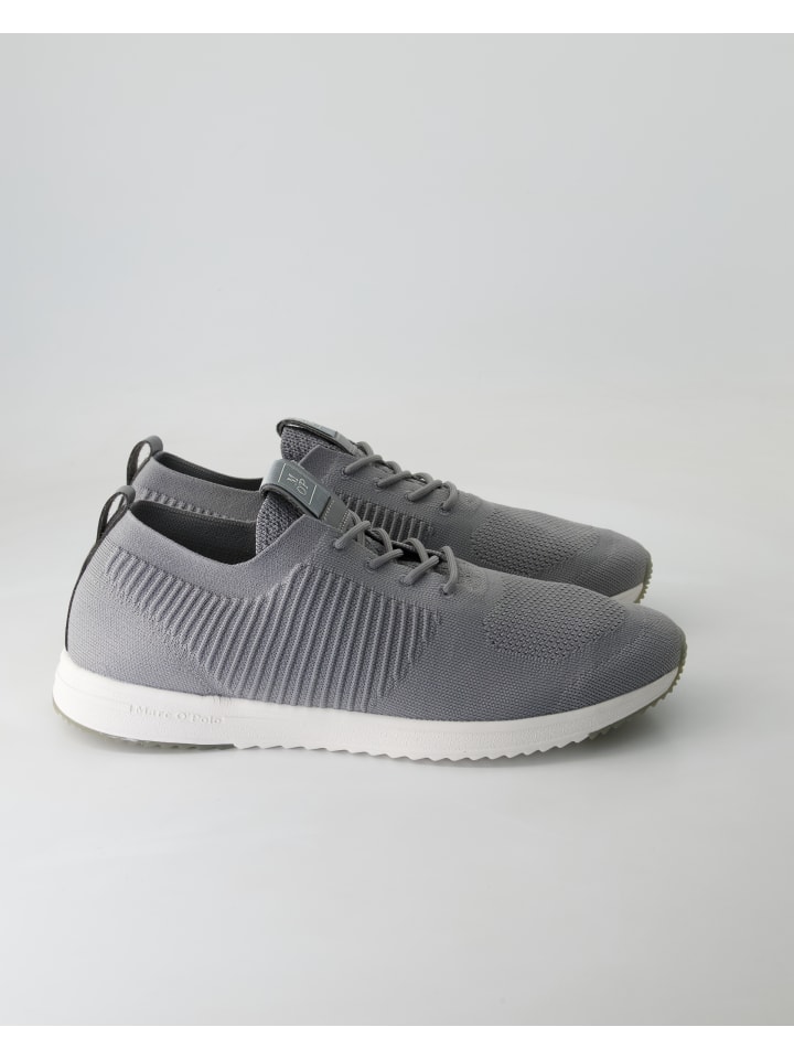Кроссовки на шнуровке Marc O'Polo Shoes, серый — фото 2