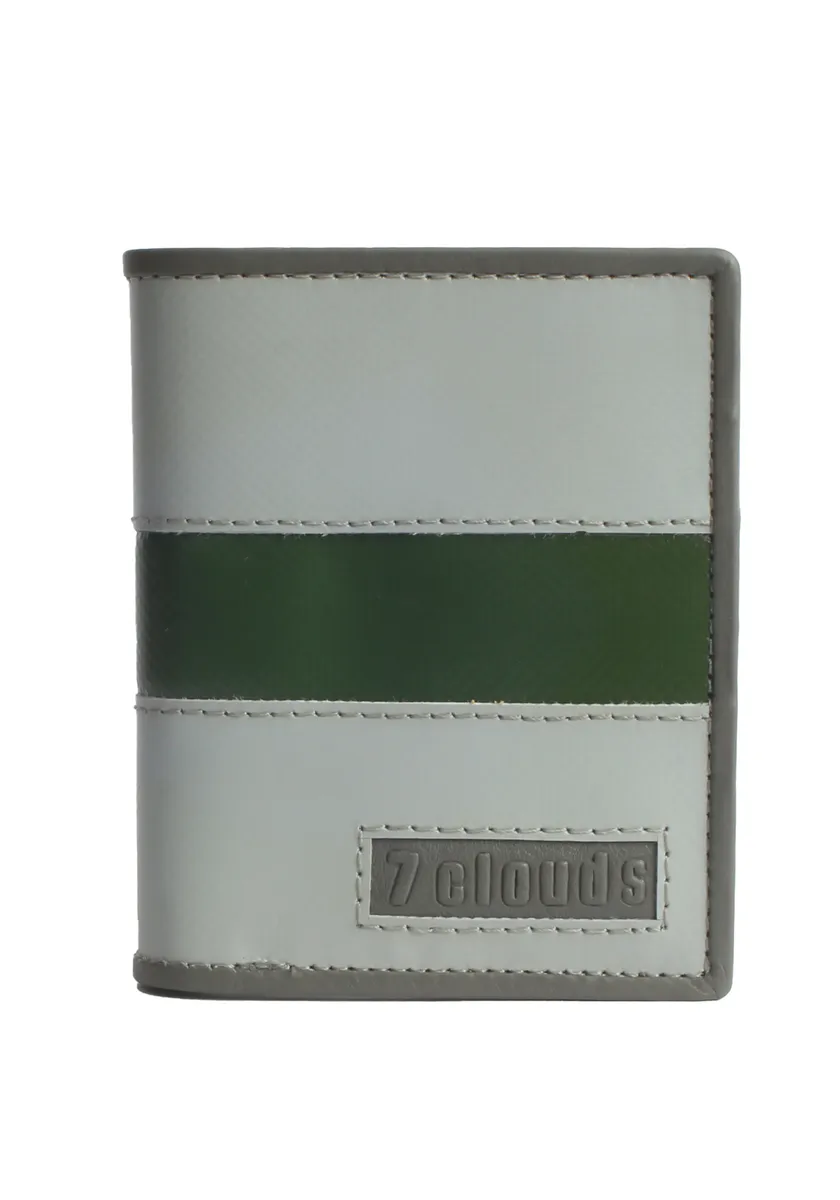 

Кошелек 7clouds "Keron 7.1", из брезента, цвет Grey-Junglegreen-Grey