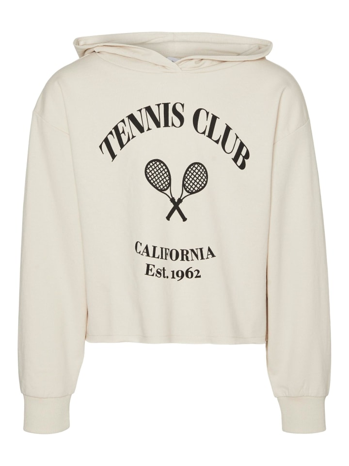 

Толстовка с капюшоном цвета овсянки Vero Moda Girl