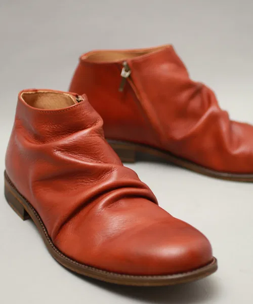 Ботинки PADRONE STUDIOUS别注 Drape Boots стеархайд верблюжий — фото 3