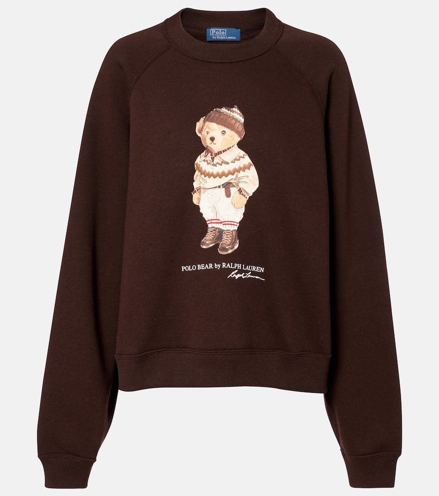 

Флисовая толстовка Polo Bear из хлопковой смеси Polo Ralph Lauren, Circuit Brown