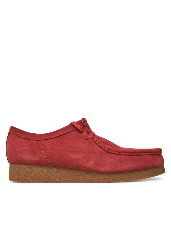 

Низкие туфли Wallabee 26180921 Clarks, красный