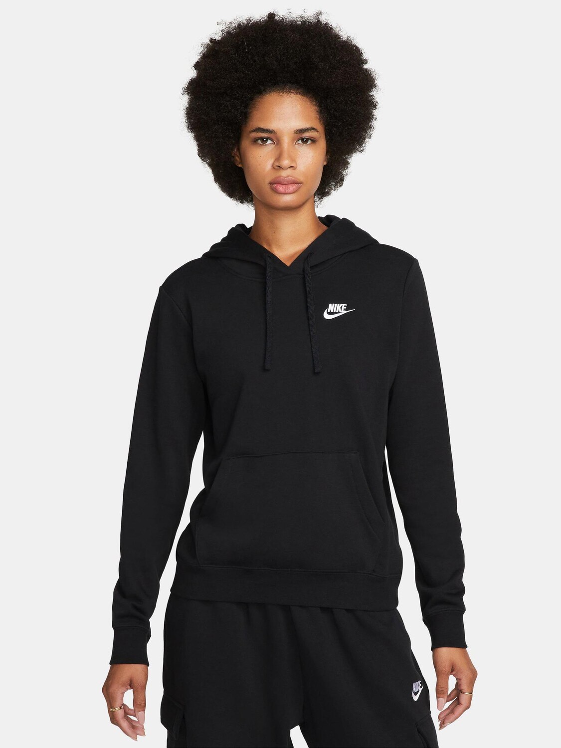 

Толстовка Nike W CLUB FLC STD PO HDY, черный