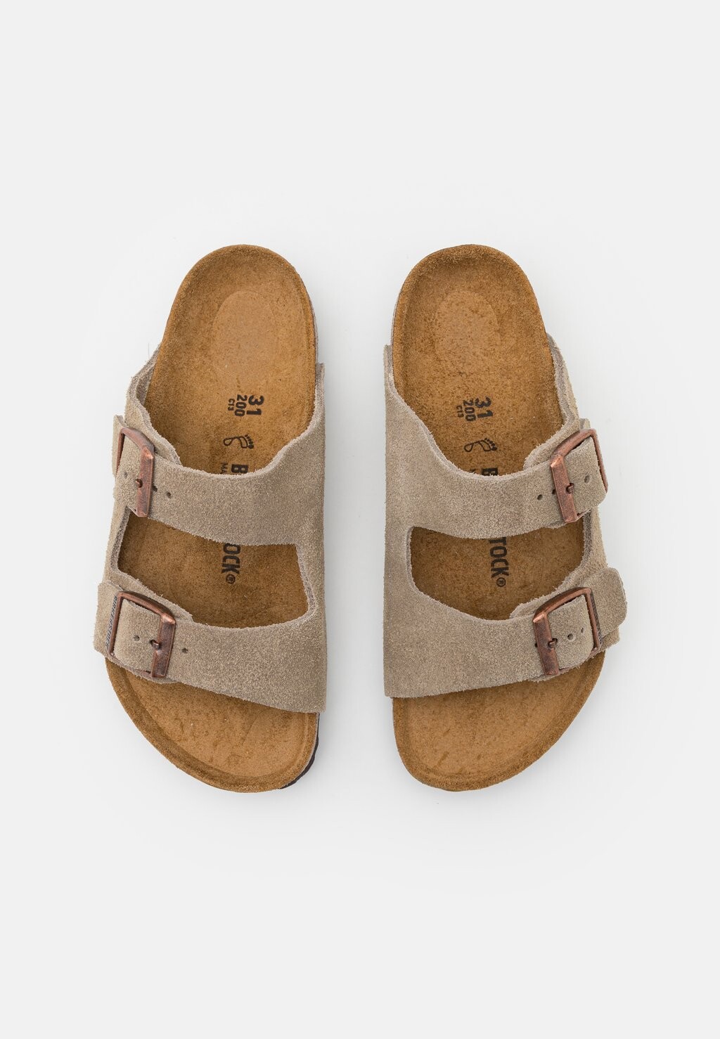 Сандалии ARIZONA KIDS Birkenstock, цвет beige — фото 4