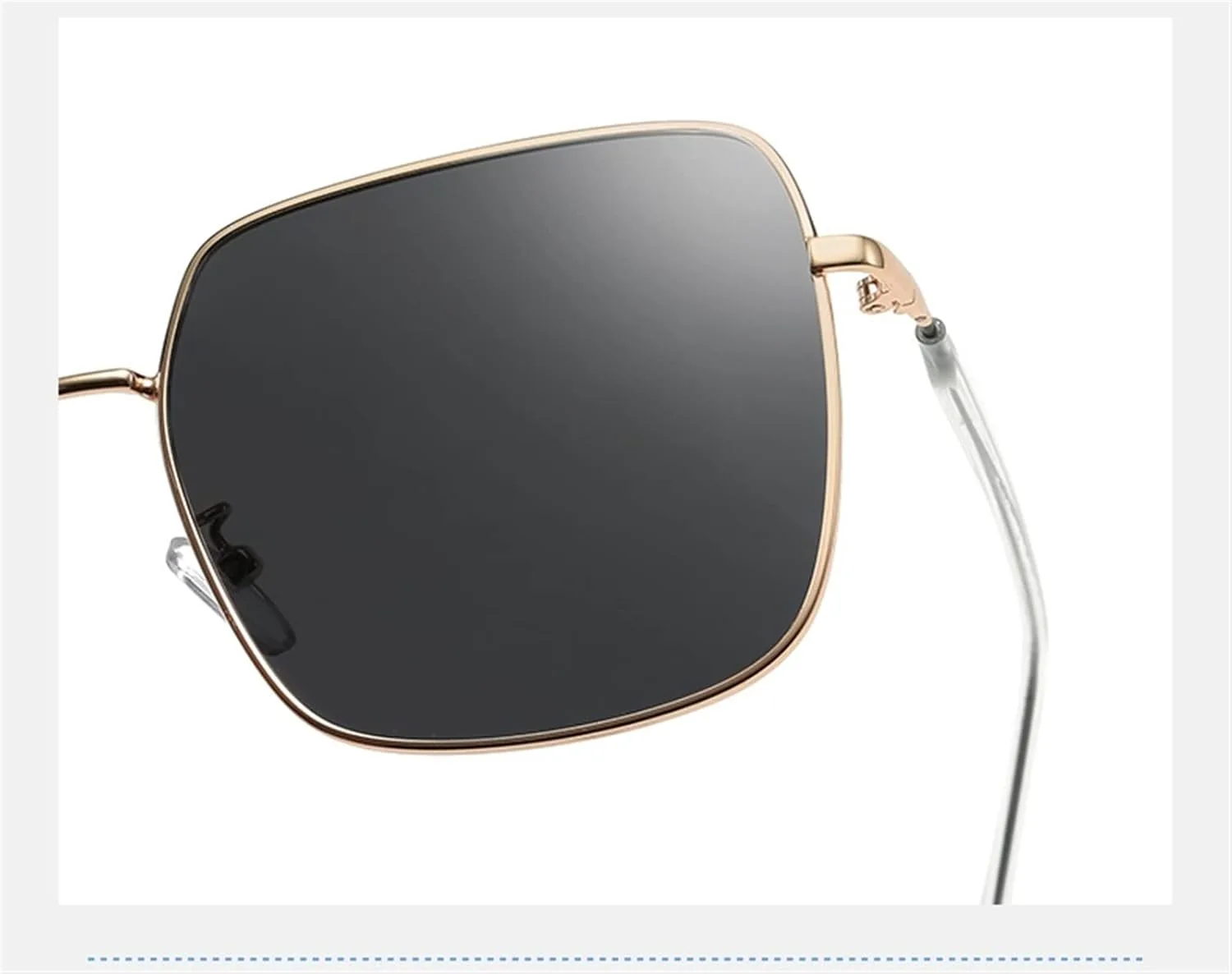 

Поляризованные солнцезащитные очки GAOXIN в крупной оправе для мужчин и женщин, металлические, для активного отдыха на открытом воздухе (Цвет: E, Размер: Средний), E