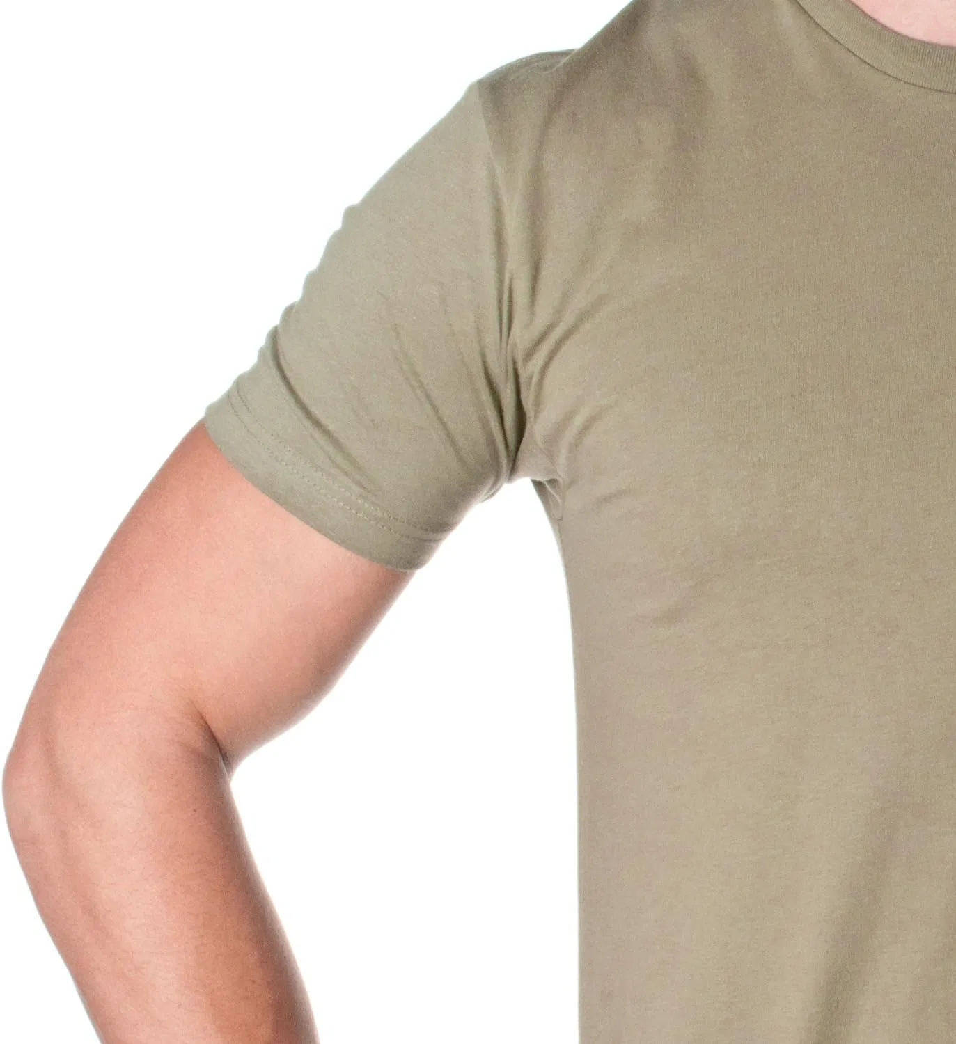 Мужская одежда Next Level Apparel 3600, Light Olive — фото 3