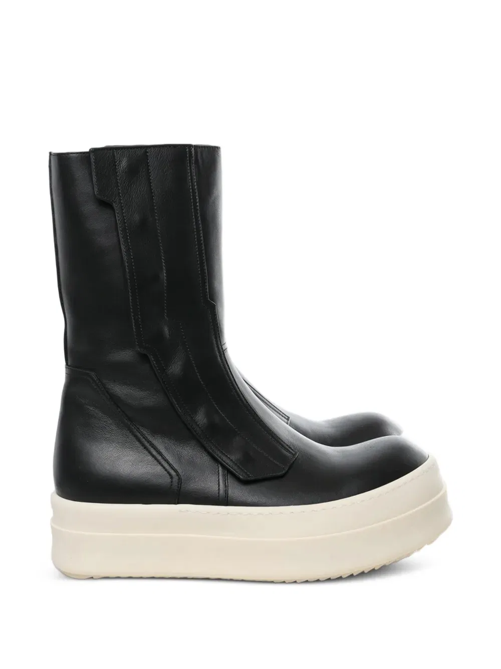 Кроссовки на платформе с застежкой-молнией Rick Owens, черный