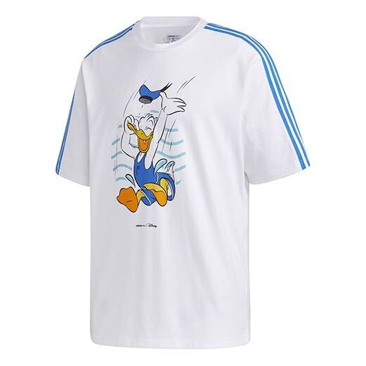 

Футболка men's neo donald duck sports short sleeve white t-shirt Adidas, черный