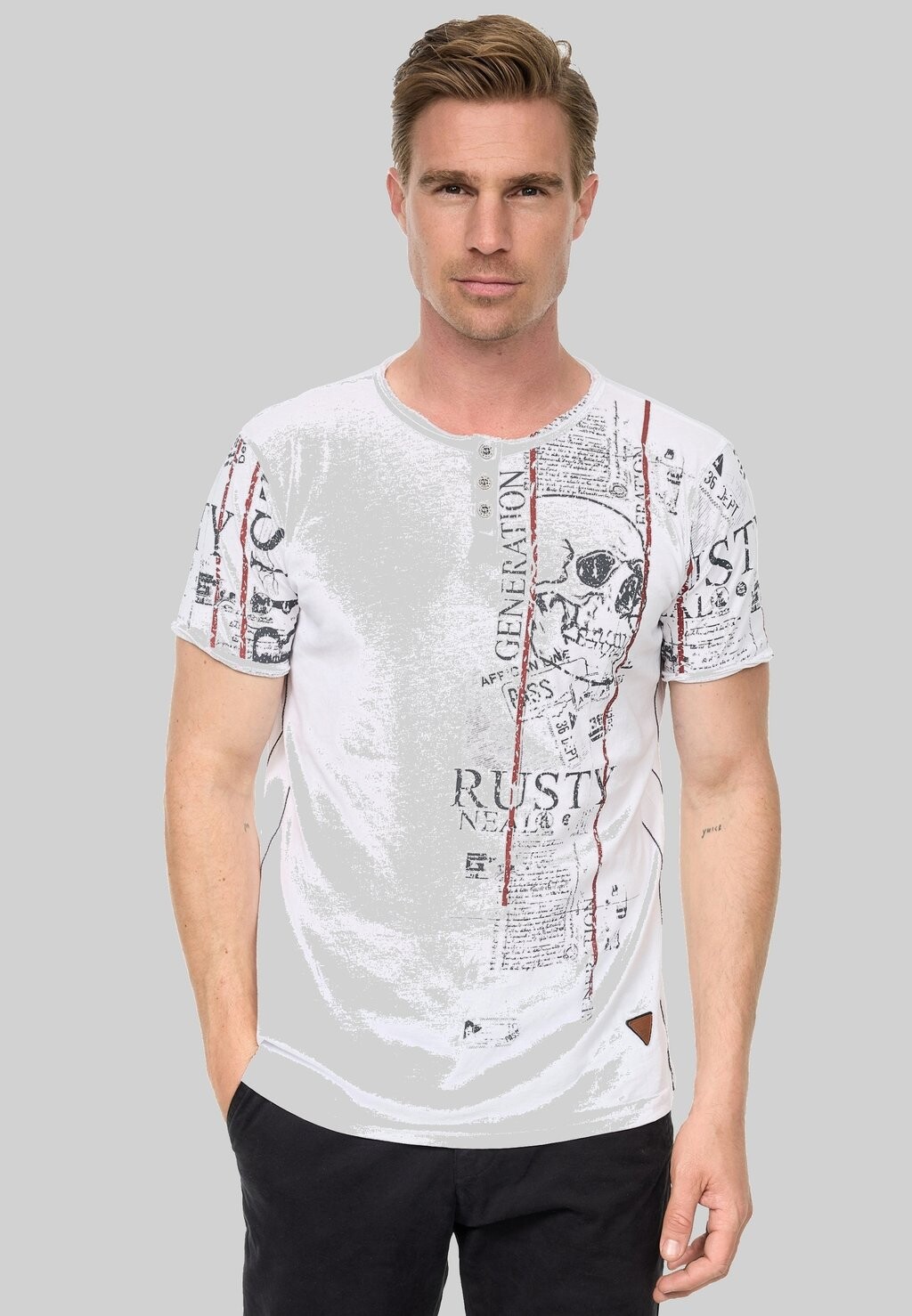

Футболка с принтом Rusty Neal, белый