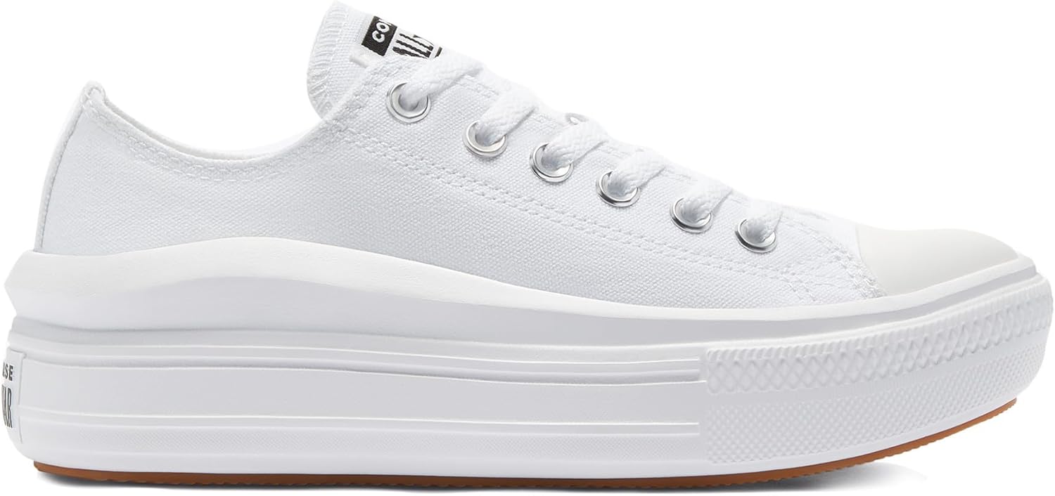 Converse Unisex Adult Chuck Taylor All Star кроссовки, White/White/White — фото 2