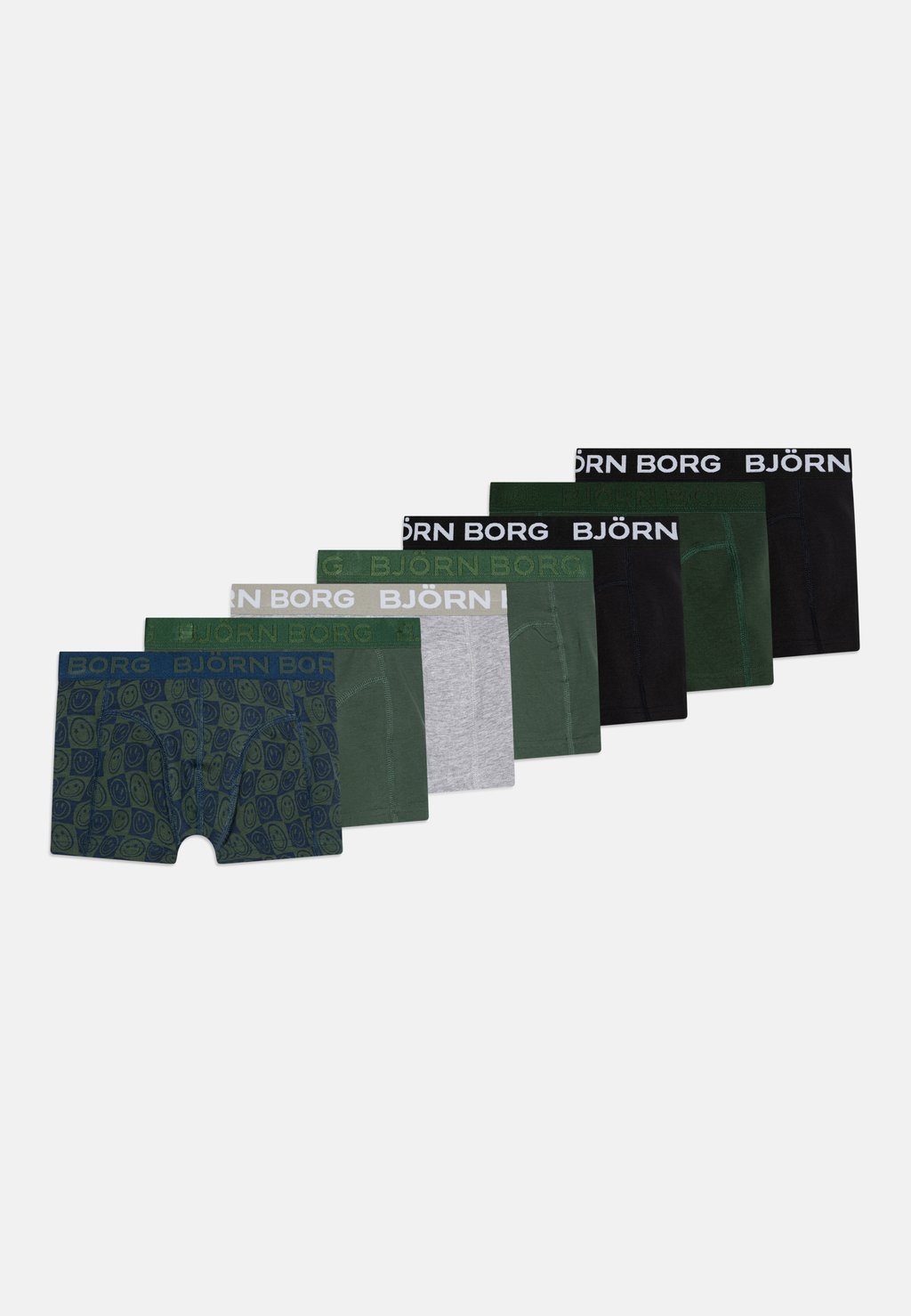 

Брюки-кюлоты 7 PACK Björn Borg, серый