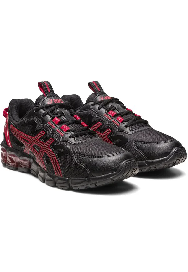 Кроссовки gel quantum 90 gs Asics Sportstyle, Black Classic Red — фото 2