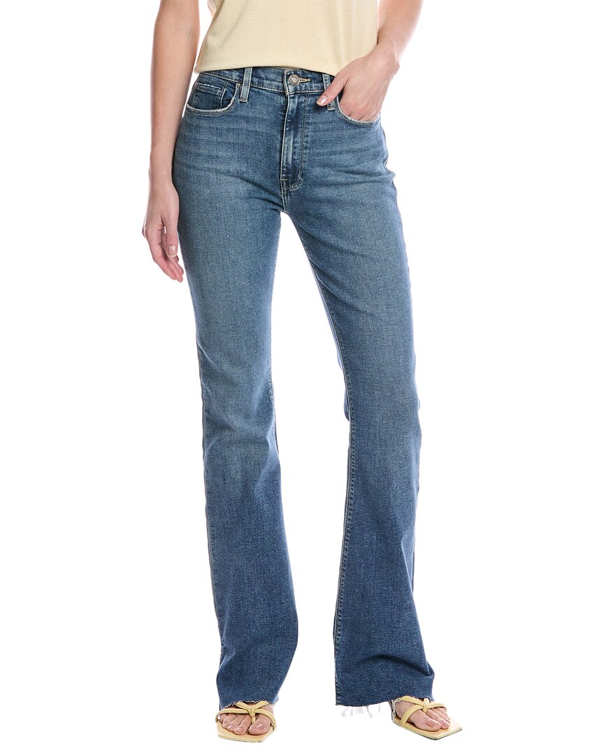

HUDSON Jeans Барбара Пэлас Джинсы с высокой посадкой и расклешенными штанинами, мультиколор