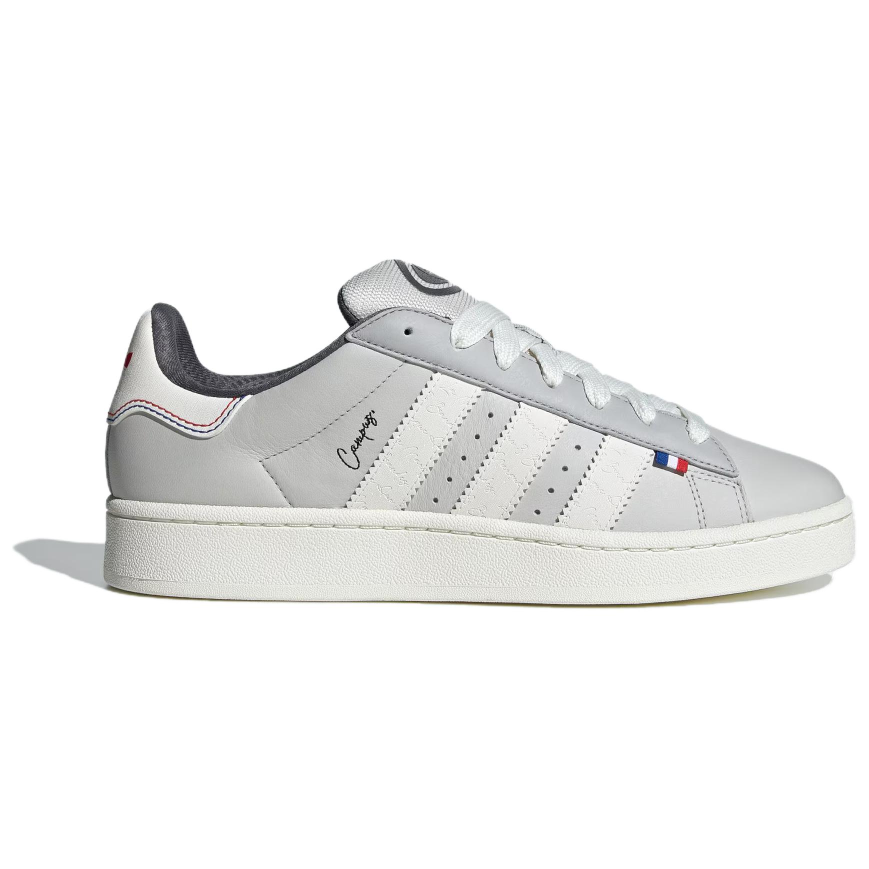 Adidas Originals Adidas Campus 00s серые в цвете Light Gray/Jade White/Collegiate Blue, цвет Light Gray/Jade White/Collegiate Blue — фото 3
