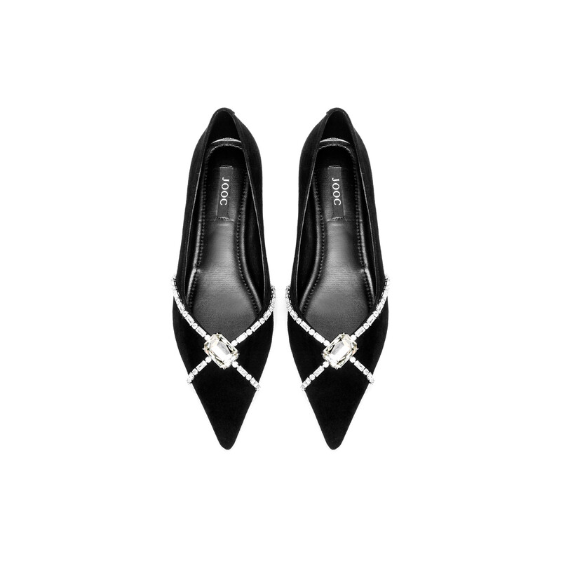 Туфли женские повседневные Women's Casual Shoes Women's Classic Black Jooc — фото 3