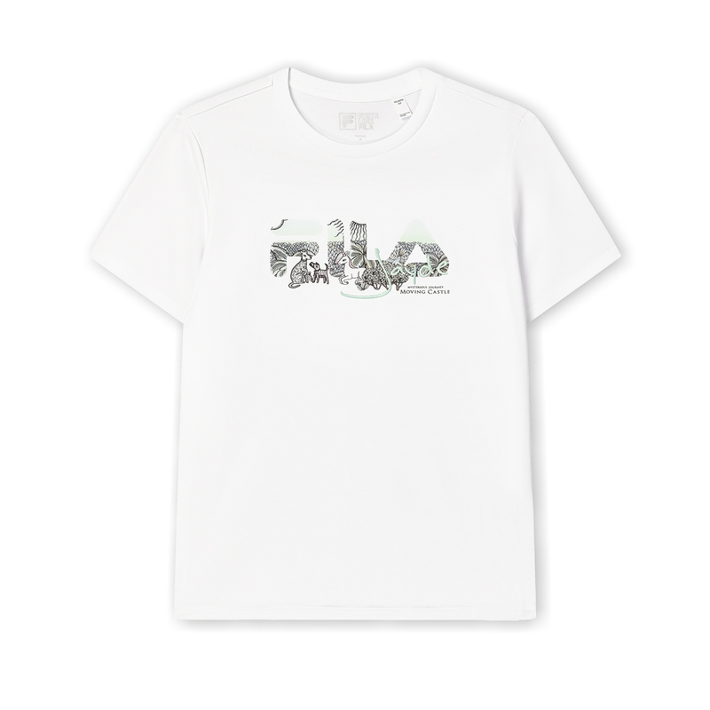 

FILA Футболка женская стандартная белая