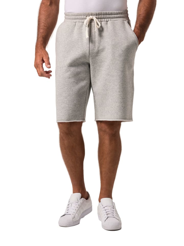 

JP1880 Бермудские шорты серого меланжевого цвета