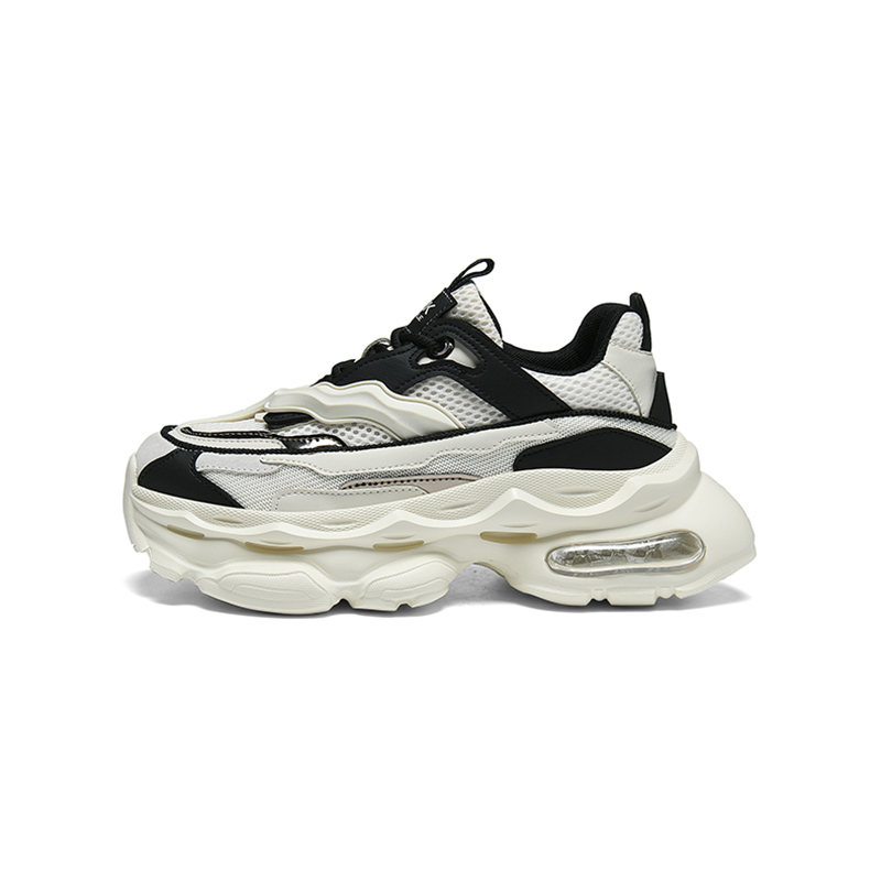 

Низкие массивные кроссовки мужские FAIRWHALE, Beige Black