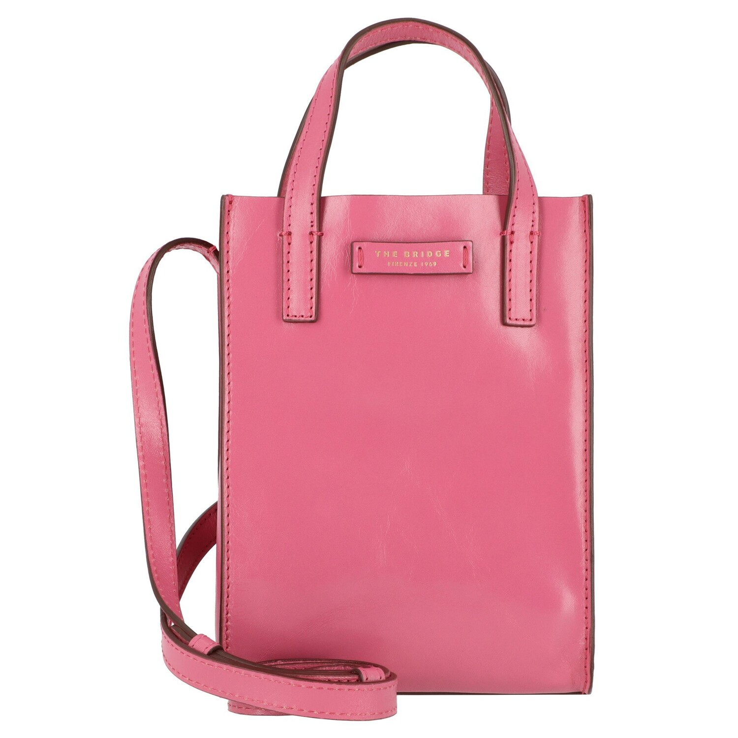 

Сумка The Bridge Mirra Handtasche Leder 15.5 cm, цвет lipstick