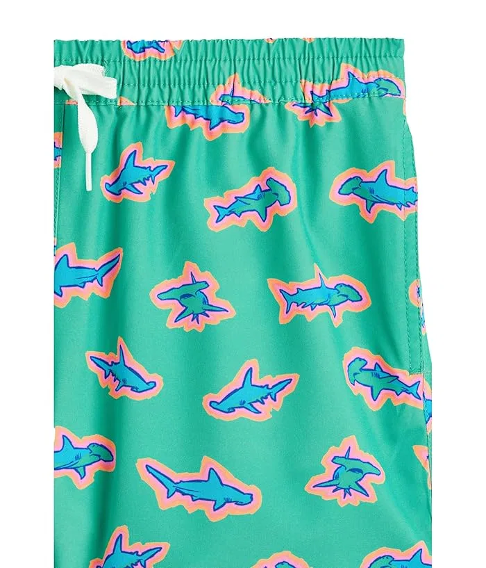 Плавки The Apex Swimmers Chubbies Kids, Mint Green/Pattern Base — фото 3
