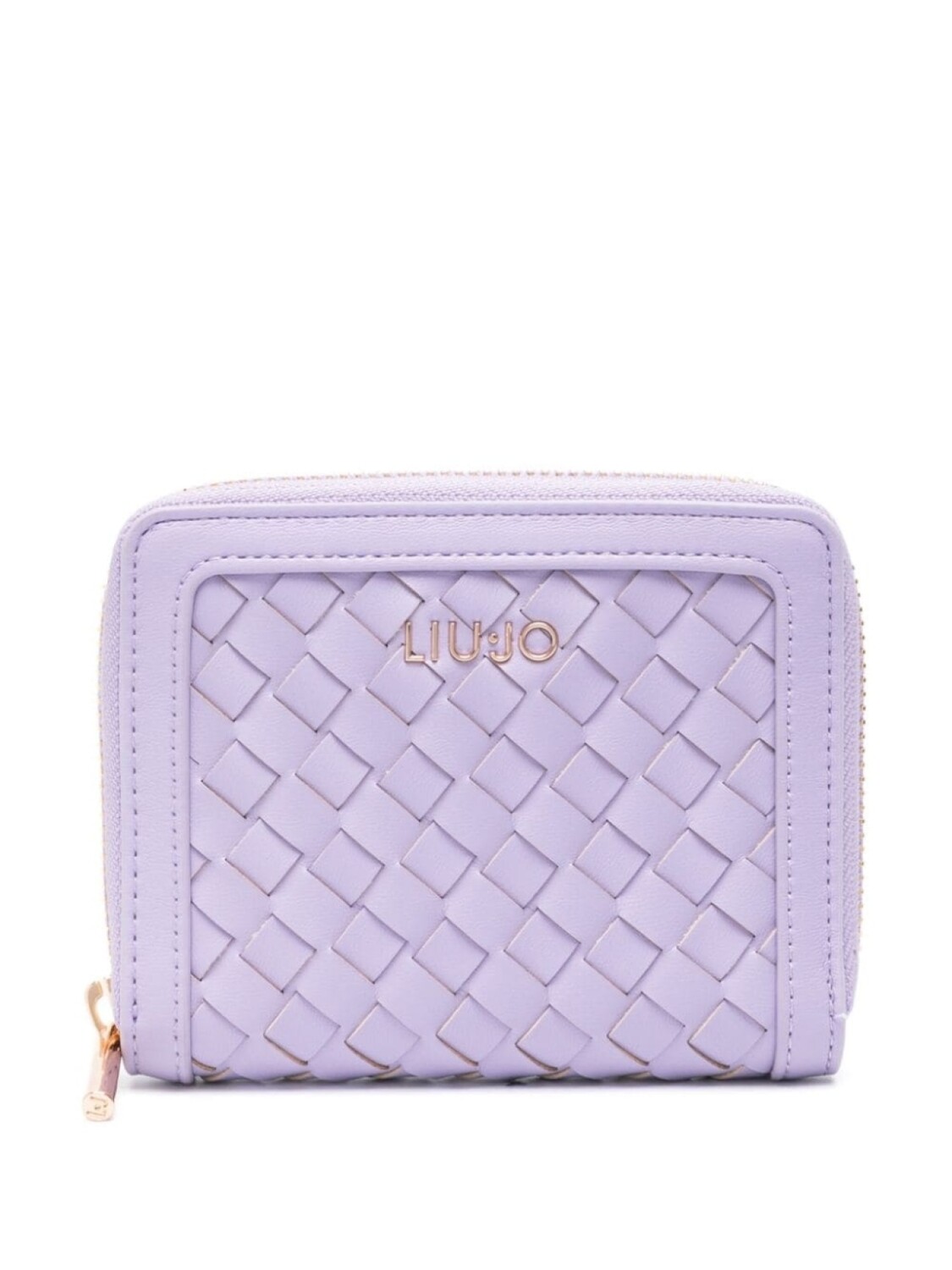 

LIU JO плетеный бумажник, фиолетовый